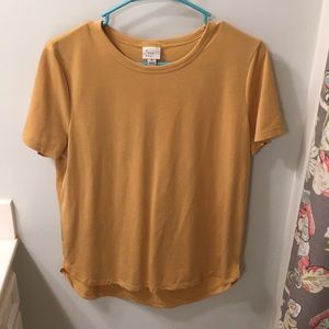 Yellow “ A New Day” Tee